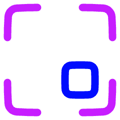 Align Bottom Right Frame Square Icon from Plump Neon Set