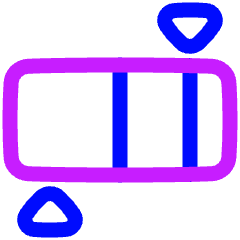 Gradient Gramp Icon from Plump Neon Set