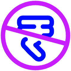 Non Commercial Rupee Icon from Plump Neon Set