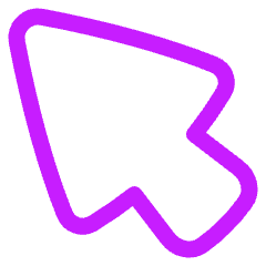 Arrow Cursor 1 Icon from Plump Neon Set