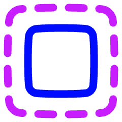 Select All Icon from Plump Neon Set