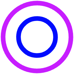 Select Button Icon from Plump Neon Set