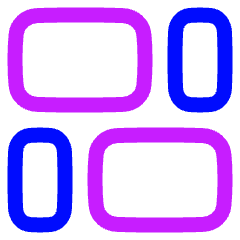 Dashboard 4 Icon from Plump Neon Set