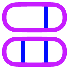 Dashboard Horizontal Pills 3 Icon from Plump Neon Set