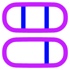 Dashboard Horizontal Pills 4 Icon from Plump Neon Set