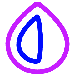 Image Saturation Vertical Icon from Plump Neon Set