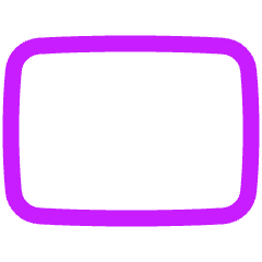 Landscape Setting Icon from Plump Neon Set