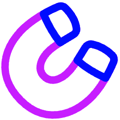 Magnet Icon from Plump Neon Set
