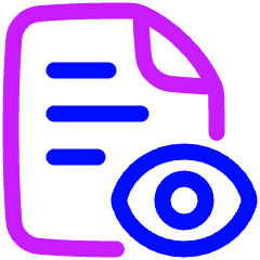 PDF Reader Icon from Plump Neon Set