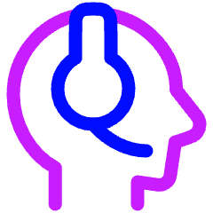 Customer Support 7 Icon from Plump Neon Set