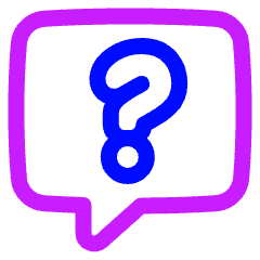 Help Chat 1 Icon from Plump Neon Set