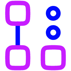 Hierarchy 18 Icon from Plump Neon Set