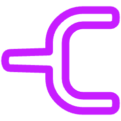 Hierarchy Line 1 Icon from Plump Neon Set