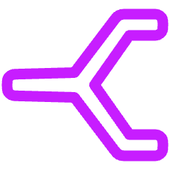 Hierarchy Line 5 Icon from Plump Neon Set