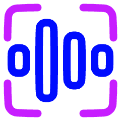 Voice Scan 2 Icon from Plump Neon Set