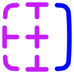 Border Right Icon from Plump Neon Set