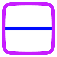 Layout Window 14 Icon from Plump Neon Set