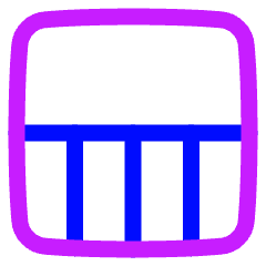 Layout Window 20 Icon from Plump Neon Set