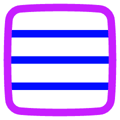 Layout Window 23 Icon from Plump Neon Set