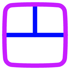 Layout Window 30 Icon from Plump Neon Set