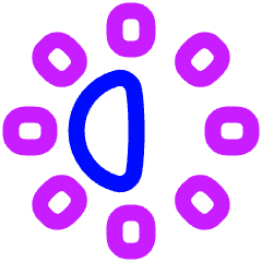 Brightness 2 Icon from Plump Neon Set