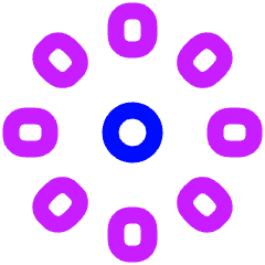 Brightness 3 Icon from Plump Neon Set
