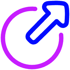 Link Share 1 Icon from Plump Neon Set