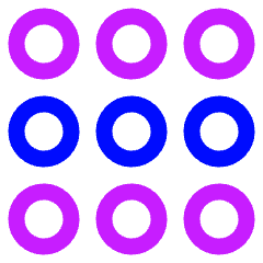 Dial Pad 2 Icon from Plump Neon Set