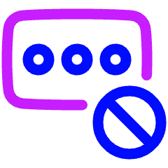 Password Block Icon from Plump Neon Set