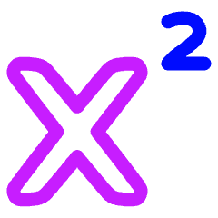 Exponent Base Icon from Plump Neon Set