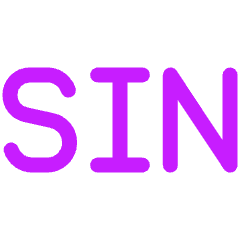 Sine Icon from Plump Neon Set