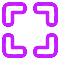 Fit Screen Icon from Plump Neon Set