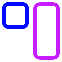 Panel Expansion Icon from Plump Neon Set