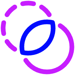 Pathfinder Circle Crop Icon from Plump Neon Set