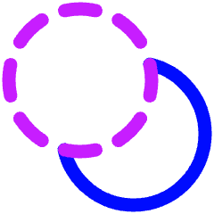Pathfinder Circle Minus Back 1 Icon from Plump Neon Set