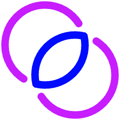 Pathfinder Circle Outline Icon from Plump Neon Set