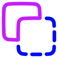 Pathfinder Square Minus Front 1 Icon from Plump Neon Set