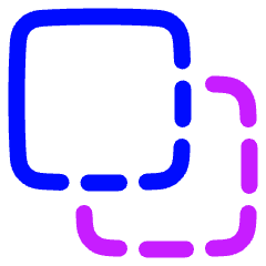 Pathfinder Square Minus Front 2 Icon from Plump Neon Set