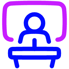 Presentation Icon from Plump Neon Set