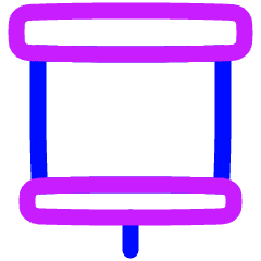Projector Screen Icon from Plump Neon Set