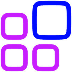 Application Widget Icon from Plump Neon Set