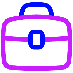 Tool Box Icon from Plump Neon Set
