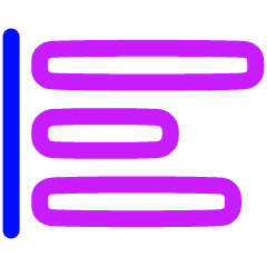 Blockquote Icon from Plump Neon Set