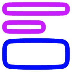 Insert Bottom Icon from Plump Neon Set