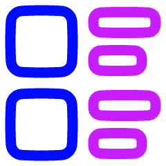 Insert Side Icon from Plump Neon Set