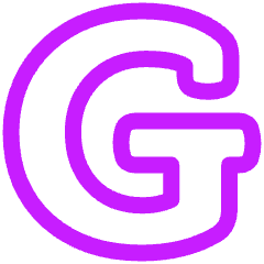 Latin Alphabet Icon from Plump Neon Set