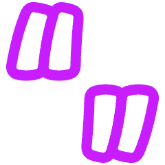 Quotation 2 Icon from Plump Neon Set