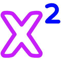 Superscript 1 Icon from Plump Neon Set