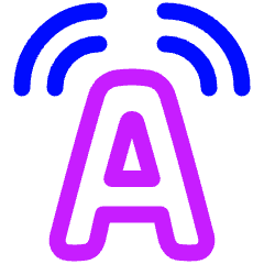 Text To Speech 1 Icon from Plump Neon Set