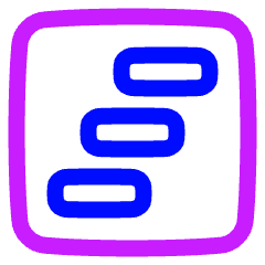Timeline Icon from Plump Neon Set